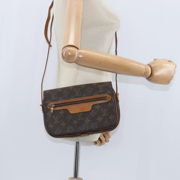 LOUIS VUITTON Monogram Saint Germain Shoulder Bag M51210 LV Auth BA7178