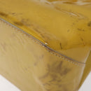 LOUIS VUITTON Monogram Vernis Reade PM Hand Bag Beige M91334 LV Auth BA718-9