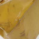 LOUIS VUITTON Monogram Vernis Reade PM Hand Bag Beige M91334 LV Auth BA718-14