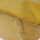 LOUIS VUITTON Monogram Vernis Reade PM Hand Bag Beige M91334 LV Auth BA718-15