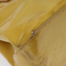 LOUIS VUITTON Monogram Vernis Reade PM Hand Bag Beige M91334 LV Auth BA718-16