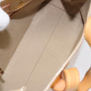 LOUIS VUITTON Monogram Vernis Reade PM Hand Bag Beige M91334 LV Auth BA718-11