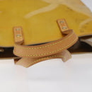 LOUIS VUITTON Monogram Vernis Reade PM Hand Bag Beige M91334 LV Auth BA718-7