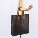 LOUIS VUITTON Monogram Sac Plat Hand Bag M51140 LV Auth BA7185-20