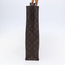 LOUIS VUITTON Monogram Sac Plat Hand Bag M51140 LV Auth BA7185-3