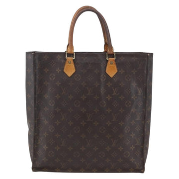 LOUIS VUITTON Monogram Sac Plat Hand Bag M51140 LV Auth BA7186 - 0