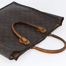 LOUIS VUITTON Monogram Sac Plat Hand Bag M51140 LV Auth BA7186-6
