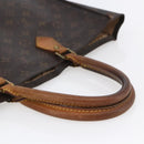 LOUIS VUITTON Monogram Sac Plat Hand Bag M51140 LV Auth BA7186-7