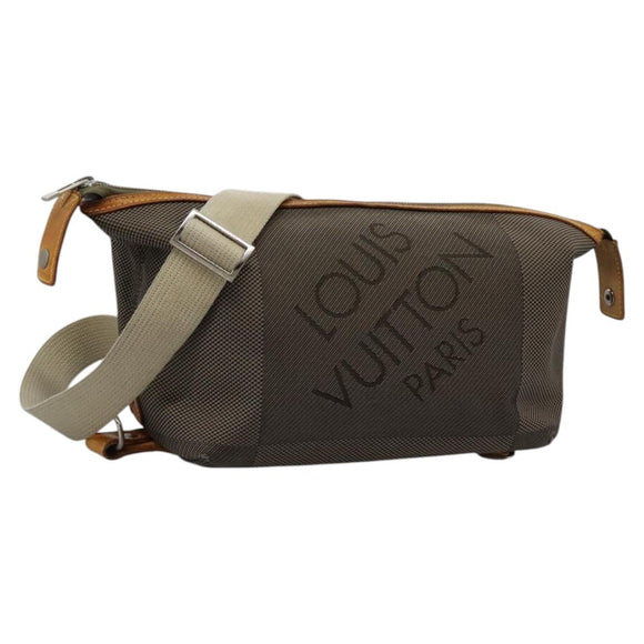 LOUIS VUITTON Damier Geant Shoulder Bag Tail LV Auth BA719