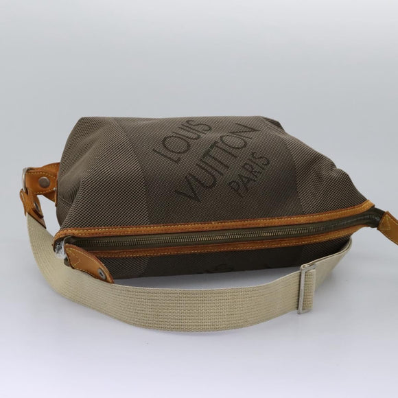 LOUIS VUITTON Damier Geant Shoulder Bag Tail LV Auth BA719