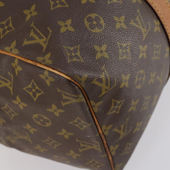 LOUIS VUITTON Monogram Sac Souple 45 Boston Bag M41624 LV Auth BA7190