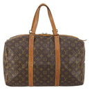 LOUIS VUITTON Monogram Sac Souple 45 Boston Bag M41624 LV Auth BA7190-13