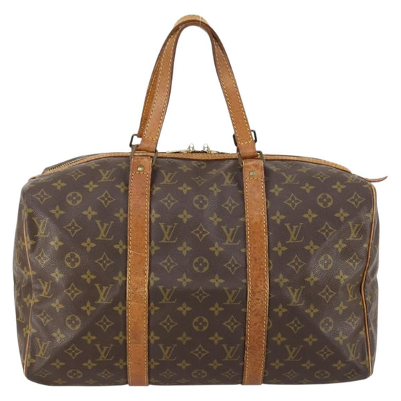 LOUIS VUITTON Monogram Sac Souple 45 Boston Bag M41624 LV Auth BA7190
