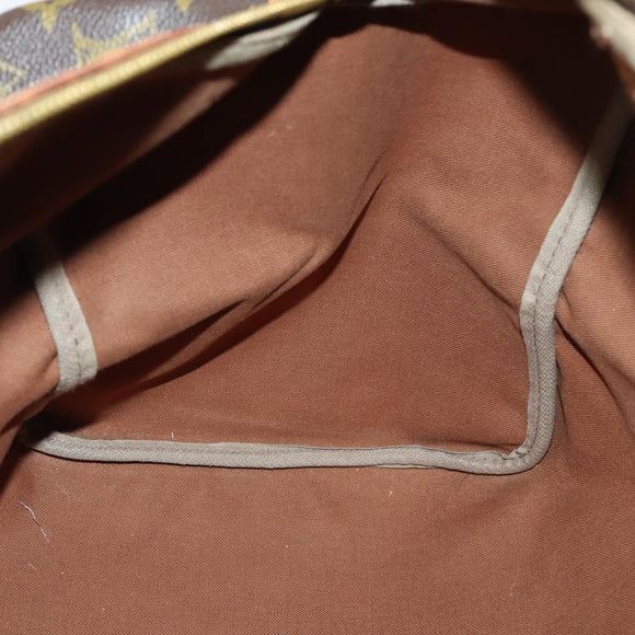 LOUIS VUITTON Monogram Sac Souple 45 Boston Bag M41624 LV Auth BA7190