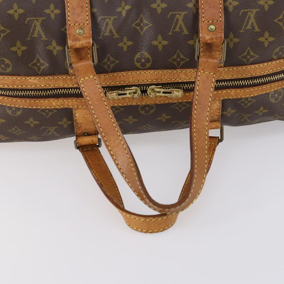 LOUIS VUITTON Monogram Sac Souple 45 Boston Bag M41624 LV Auth BA7190