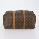 LOUIS VUITTON Monogram Sac Souple 45 Boston Bag M41624 LV Auth BA7190-5