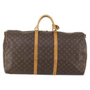 LOUIS VUITTON Monogram Keepall Bandouliere 60 Boston Bag M41412 LV Auth BA7196-2