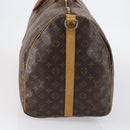 LOUIS VUITTON Monogram Keepall Bandouliere 60 Boston Bag M41412 LV Auth BA7196-3
