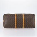 LOUIS VUITTON Monogram Keepall Bandouliere 60 Boston Bag M41412 LV Auth BA7196-5