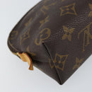 LOUIS VUITTON Monogram Pochette Cosmetic PM Pouch M43998 LV Auth BA7197-16
