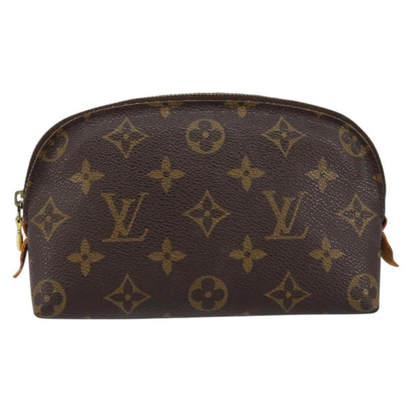 LOUIS VUITTON Monogram Pochette Cosmetic PM Pouch M43998 LV Auth BA7197