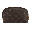 LOUIS VUITTON Monogram Pochette Cosmetic PM Pouch M43998 LV Auth BA7197-2