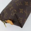 LOUIS VUITTON Monogram Pochette Cosmetic PM Pouch M43998 LV Auth BA7197-14