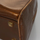 LOUIS VUITTON Monogram Vernis Tompkins Square Bag Bronze M91103 LV Auth BA720-16