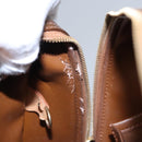 LOUIS VUITTON Monogram Vernis Tompkins Square Bag Bronze M91103 LV Auth BA720-11