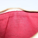 LOUIS VUITTON Monogram Multicolor Pochette MM Pouch White M60028 LV Auth BA7202-10