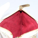 LOUIS VUITTON Monogram Multicolor Pochette MM Pouch White M60028 LV Auth BA7202-18