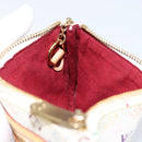 LOUIS VUITTON Monogram Multicolor Pochette MM Pouch White M60028 LV Auth BA7202-19