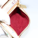 LOUIS VUITTON Monogram Multicolor Pochette MM Pouch White M60028 LV Auth BA7202-20