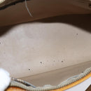 LOUIS VUITTON Monogram Vernis Houston Hand Bag Beige M91004 LV Auth BA7204-11