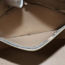 LOUIS VUITTON Monogram Vernis Houston Hand Bag Beige M91004 LV Auth BA7204-21