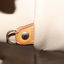 LOUIS VUITTON Monogram Vernis Houston Hand Bag Beige M91004 LV Auth BA7204-12