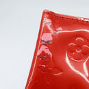 LOUIS VUITTON Monogram Vernis Reade PM Hand Bag Red Rouge M91088 LV Auth BA7208-10