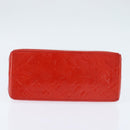 LOUIS VUITTON Monogram Vernis Reade PM Hand Bag Red Rouge M91088 LV Auth BA7208-5