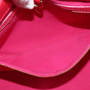 LOUIS VUITTON Monogram Vernis Wilshire Boulevard Bag Rose Pop M93643 Auth BA7211-11