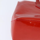 LOUIS VUITTON Monogram Vernis Wilshire PM Bag Rouge Grunadine M91723 Auth BA7212-15