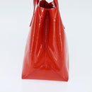 LOUIS VUITTON Monogram Vernis Wilshire PM Bag Rouge Grunadine M91723 Auth BA7212-3