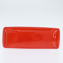 LOUIS VUITTON Monogram Vernis Wilshire PM Bag Rouge Grunadine M91723 Auth BA7212-5