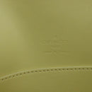 LOUIS VUITTON Monogram Vernis Thompson Street Bag Lime Yellow M91071 Auth BA7213-17
