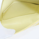 LOUIS VUITTON Monogram Vernis Thompson Street Bag Lime Yellow M91071 Auth BA7213-11