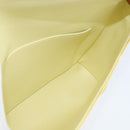 LOUIS VUITTON Monogram Vernis Thompson Street Bag Lime Yellow M91071 Auth BA7213-18