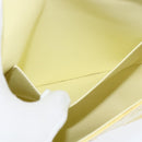 LOUIS VUITTON Monogram Vernis Thompson Street Bag Lime Yellow M91071 Auth BA7213-20