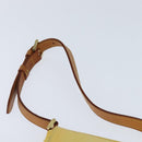 LOUIS VUITTON Monogram Vernis Thompson Street Bag Lime Yellow M91071 Auth BA7213-8