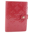 LOUIS VUITTON Vernis Agenda PM Day Planner Cover Fran Boise R2101F Auth BA7214V-1