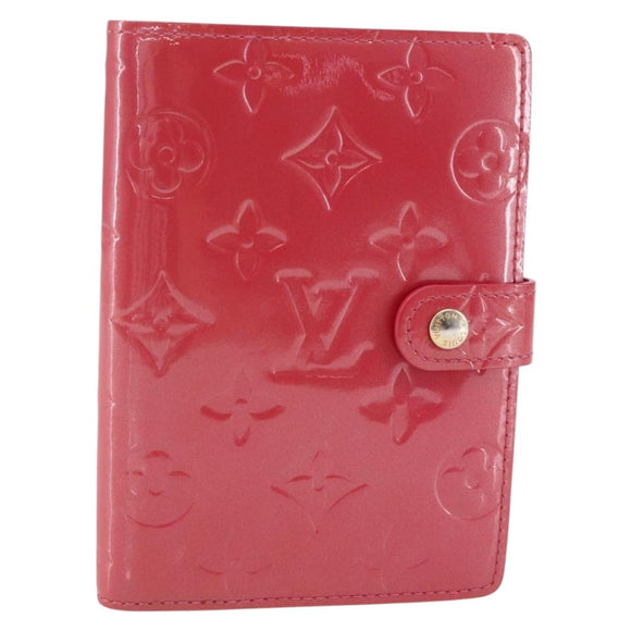 LOUIS VUITTON Vernis Agenda PM Day Planner Cover Fran Boise R2101F Auth BA7214V