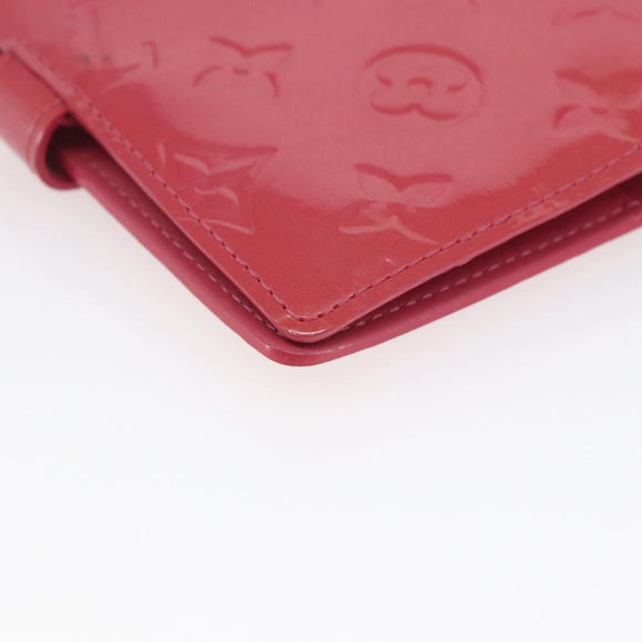 LOUIS VUITTON Vernis Agenda PM Day Planner Cover Fran Boise R2101F Auth BA7214V